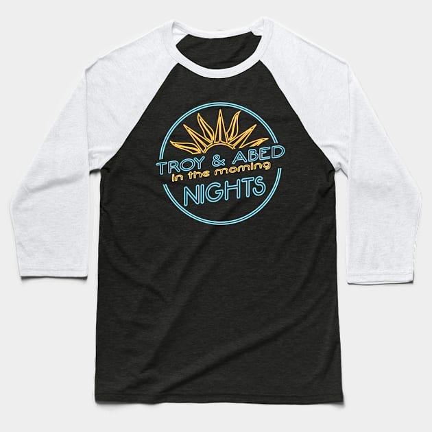 Nights! Baseball T-Shirt by Snomad_Designs